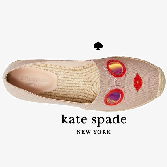 NEW kate spade newYork Granada Glasses Espadrilles - Picture 8 of 16